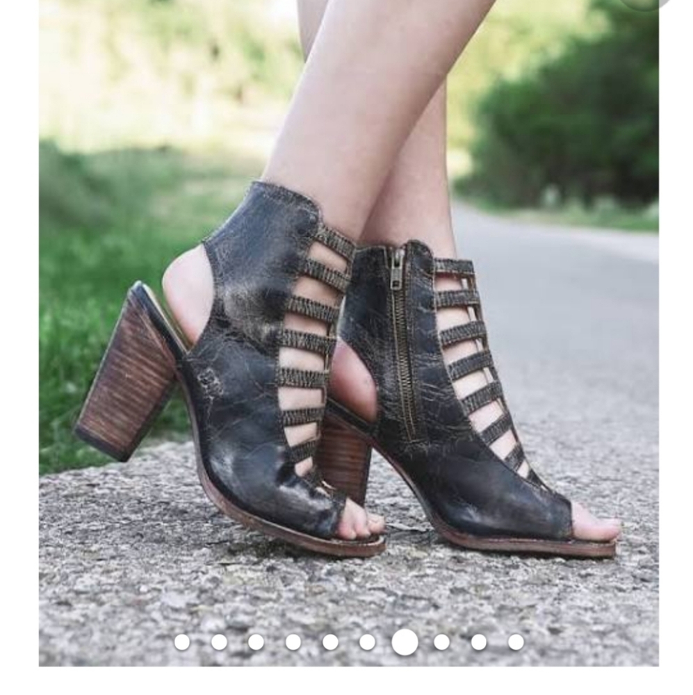 New Bed Stu Occam Bootie Black Luxe Cage 8